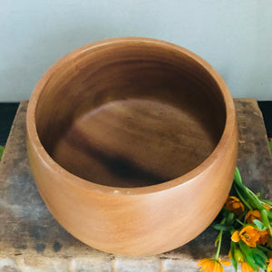Vintage Wooden Salad Bowl