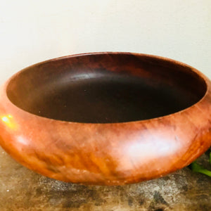 Small Vintage Wooden Bowl