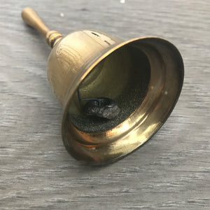 Teeny Vintage Brass Bell