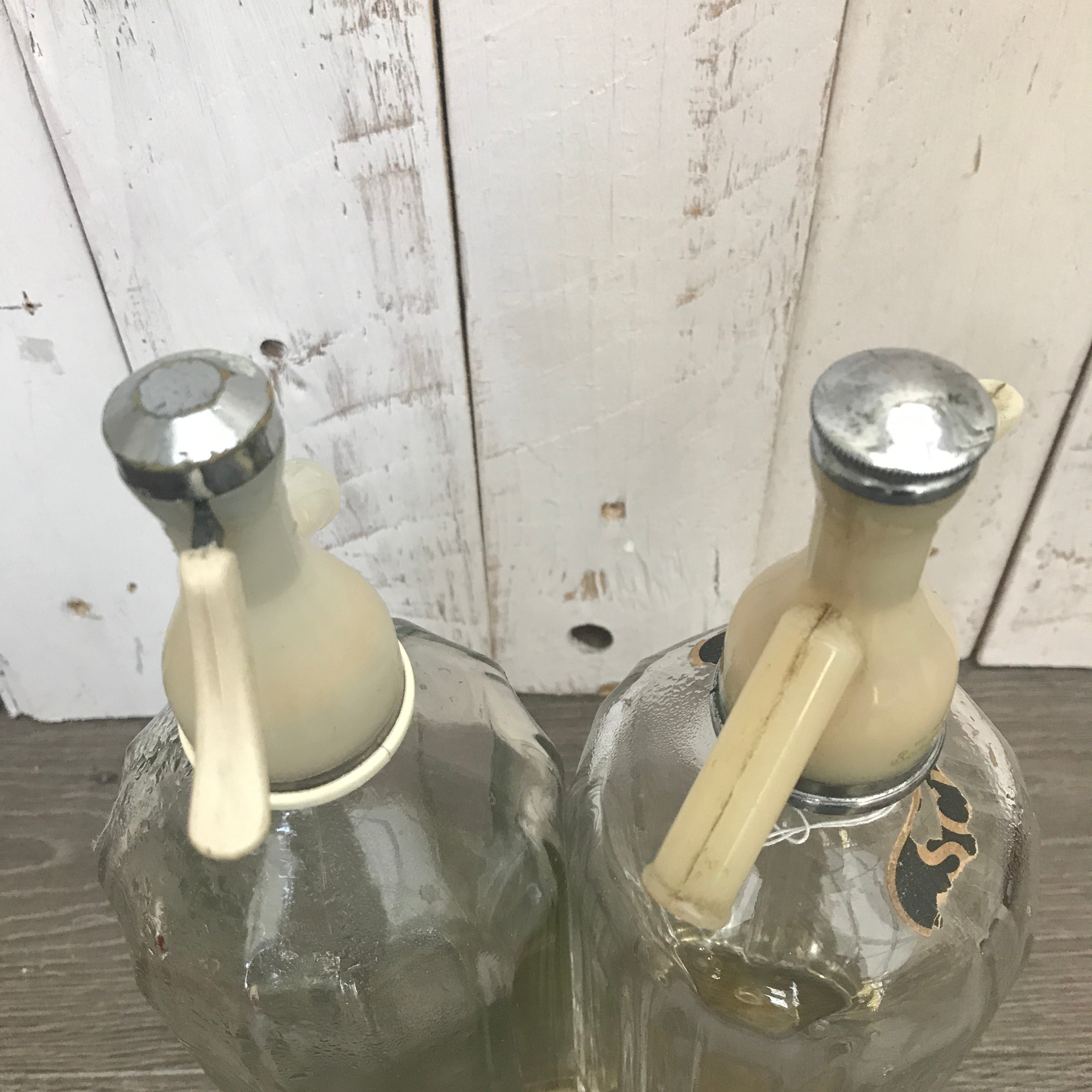 Pair of Vintage Soda Bottles