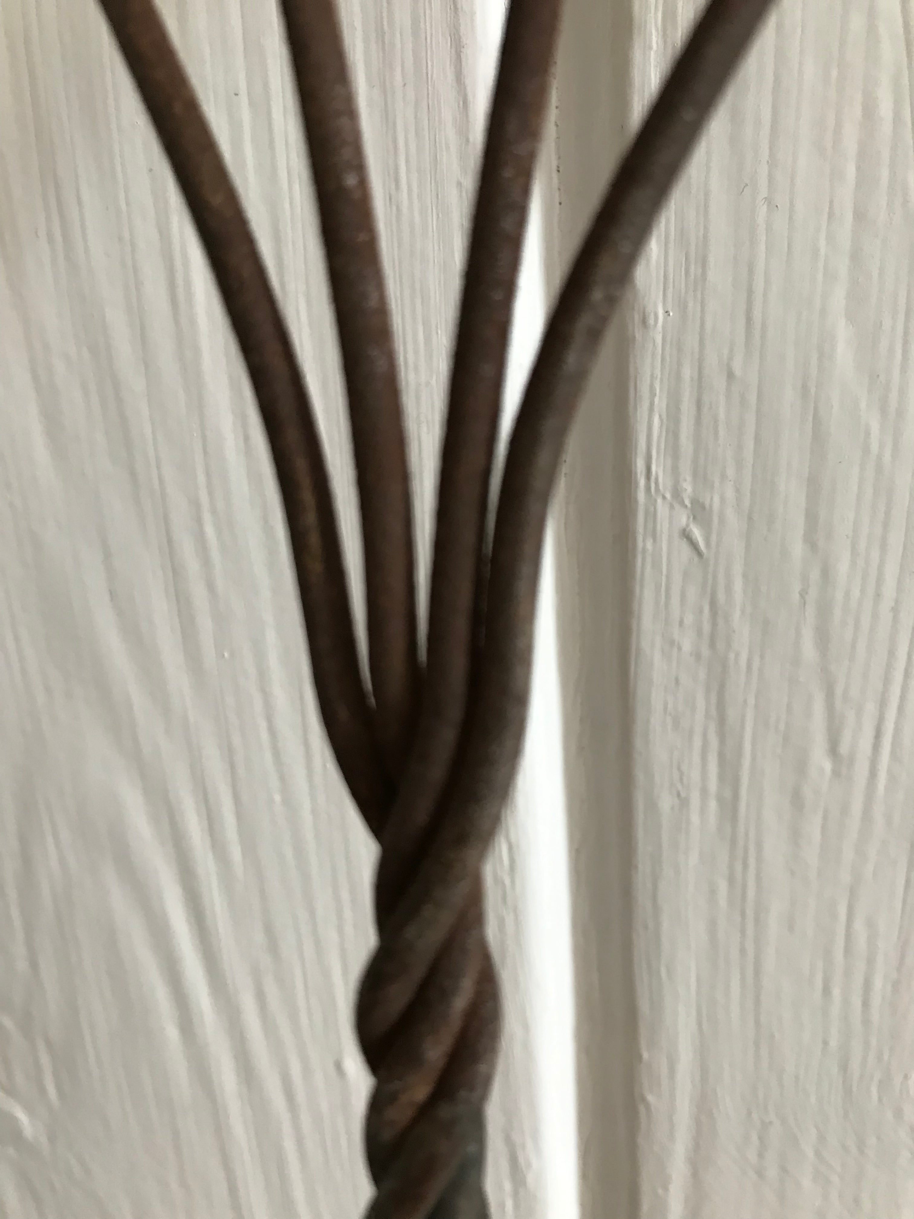 Antique Metal Rug Beater