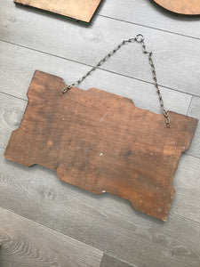 Long-Chained Scalloped Art Deco Mirror