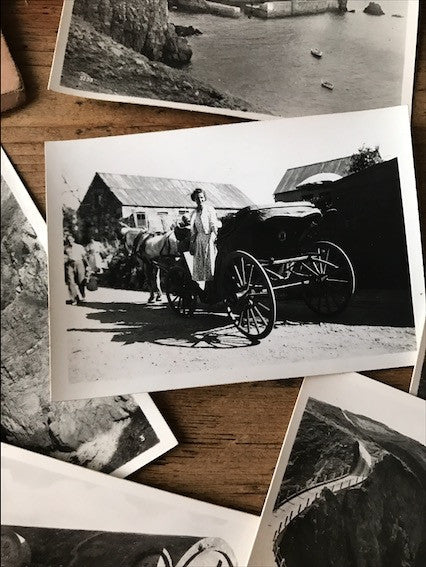 Set of vintage postcards of Sark, Channel Islands