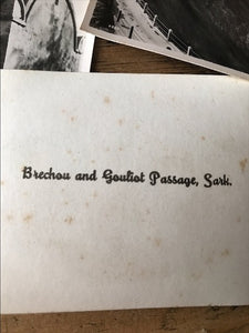 Set of vintage postcards of Sark, Channel Islands