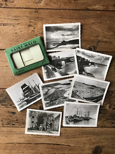 Set of vintage postcards of Saint Malo France