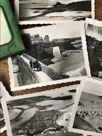 Set of vintage postcards of Saint Malo France