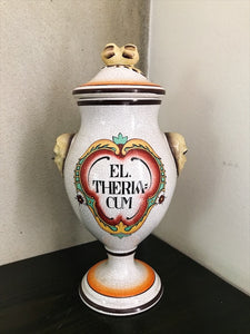 1970s Kitsch Apothecary Jar
