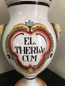 1970s Kitsch Apothecary Jar