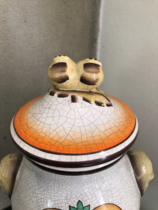 1970s Kitsch Apothecary Jar