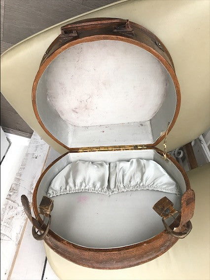 Vintage hat box luggage cheap