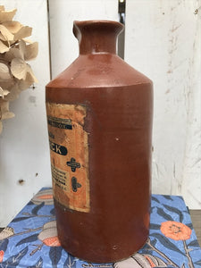 Vintage "Stephens" Stoneware Ink Bottle