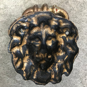 Antique Lions Head Door Knocker