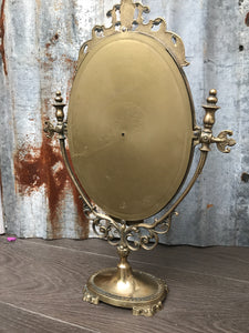 Gold Vintage Dressing Table Mirror