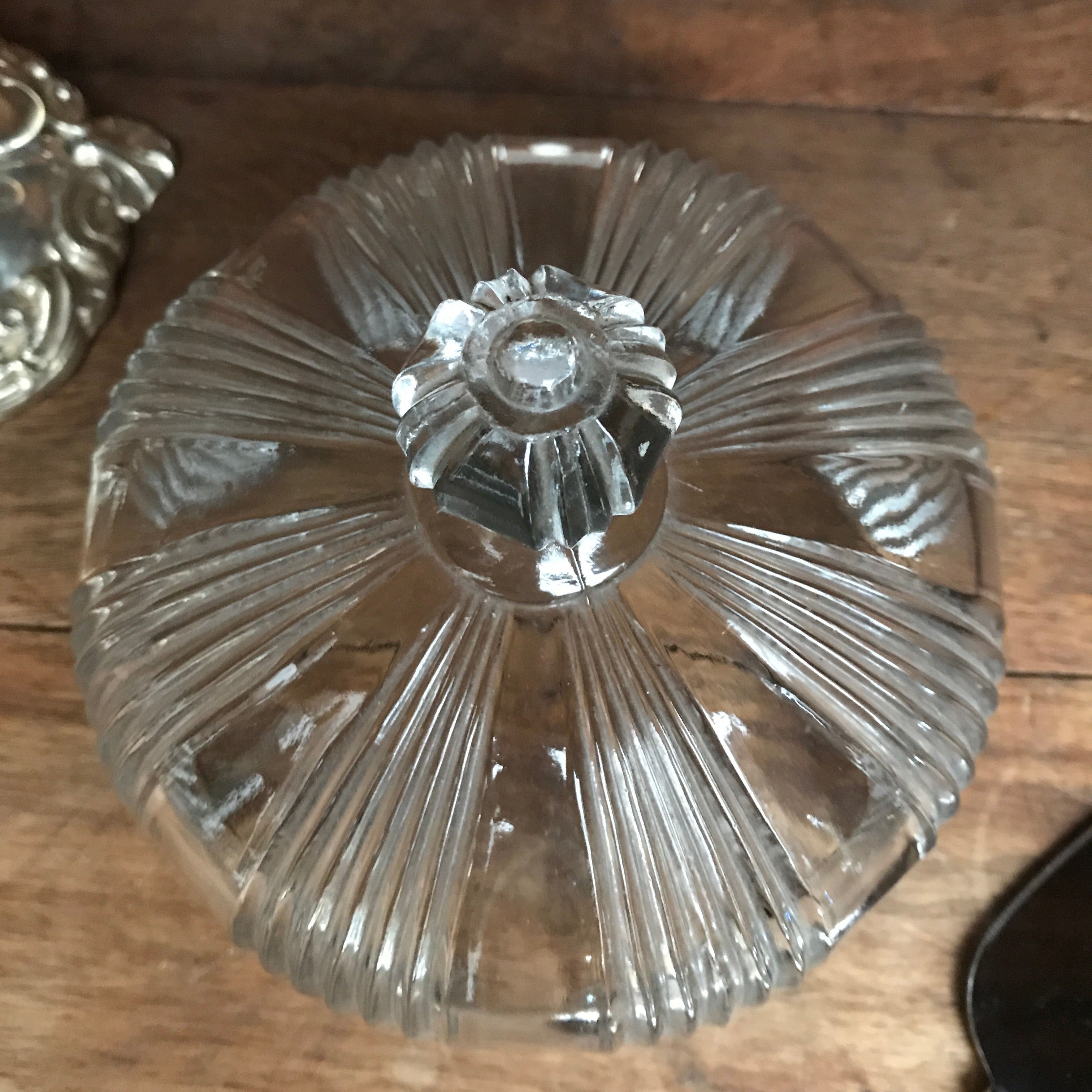 French Vintage Glass Dome/Cloche