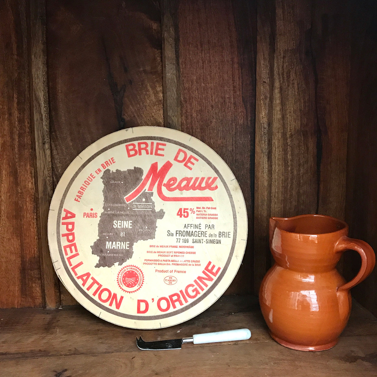 Brie Box Large French Vintage Brie Box – Reclectic