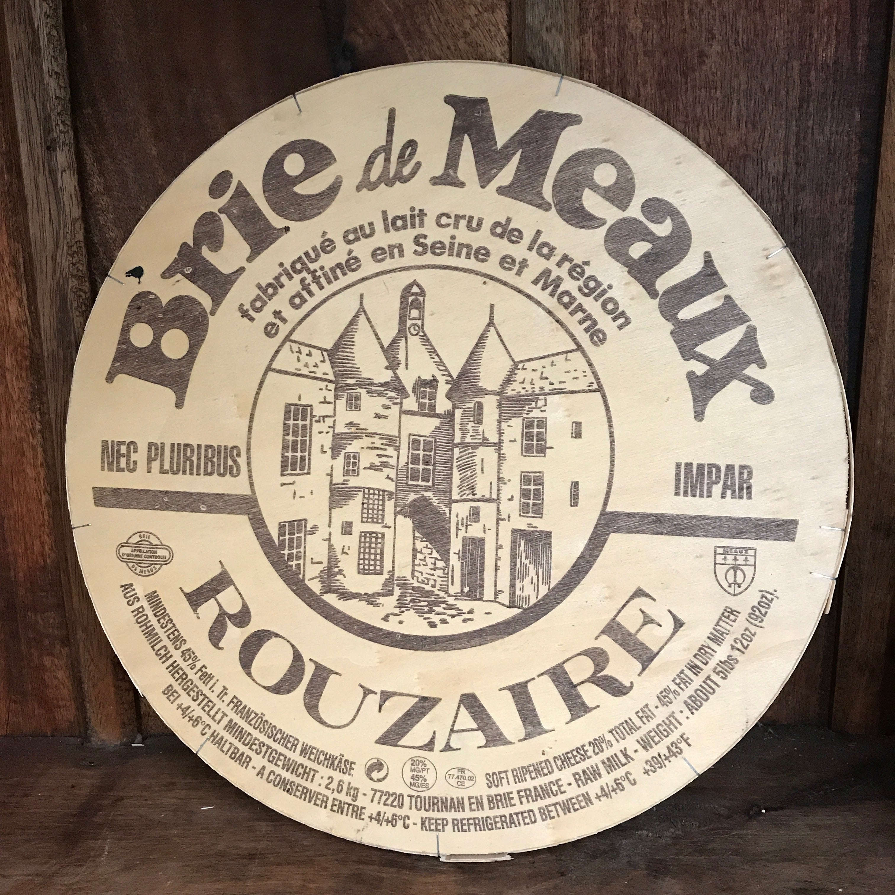 Brie Box Large French Vintage Brie Box – Reclectic