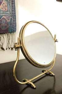 Vintage Vanity Mirror With Swivel Magnified Mirror