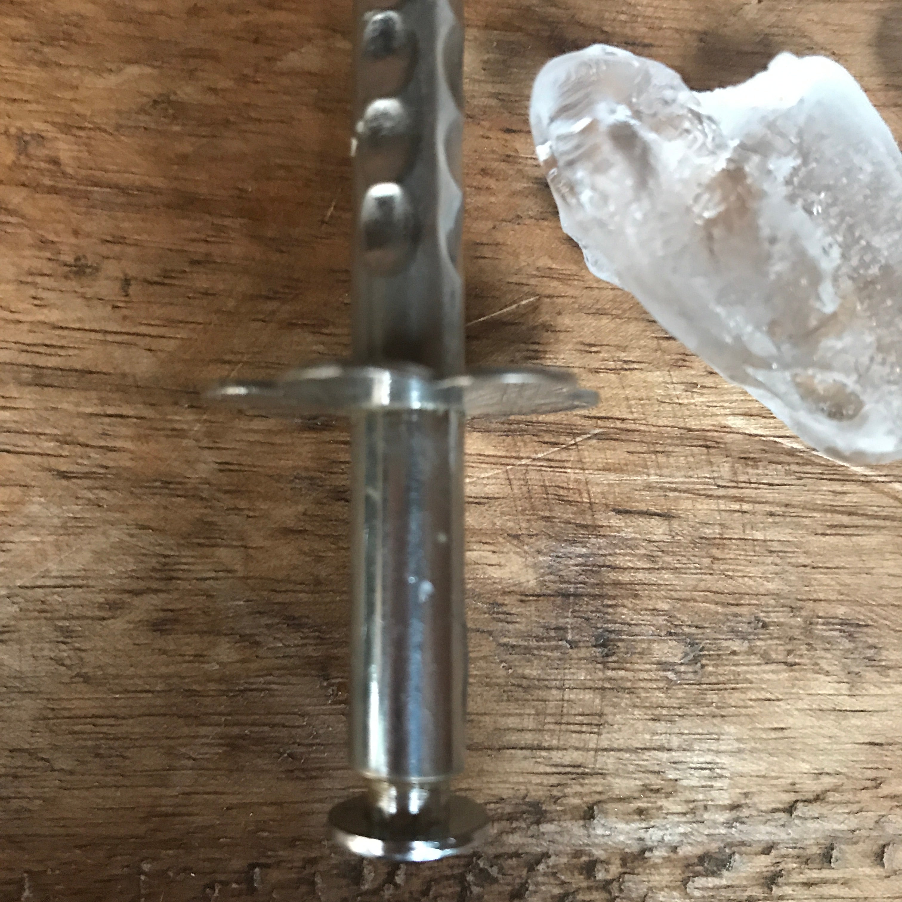 French Vintage Retractable Ice Claw  - 1