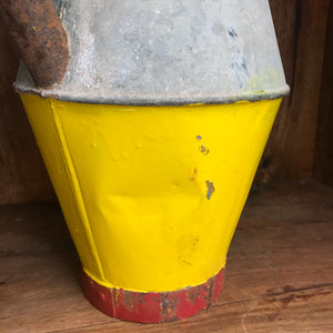 Vintage Puglian Tin Water Pitcher
