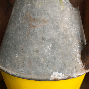 Vintage Puglian Tin Water Pitcher