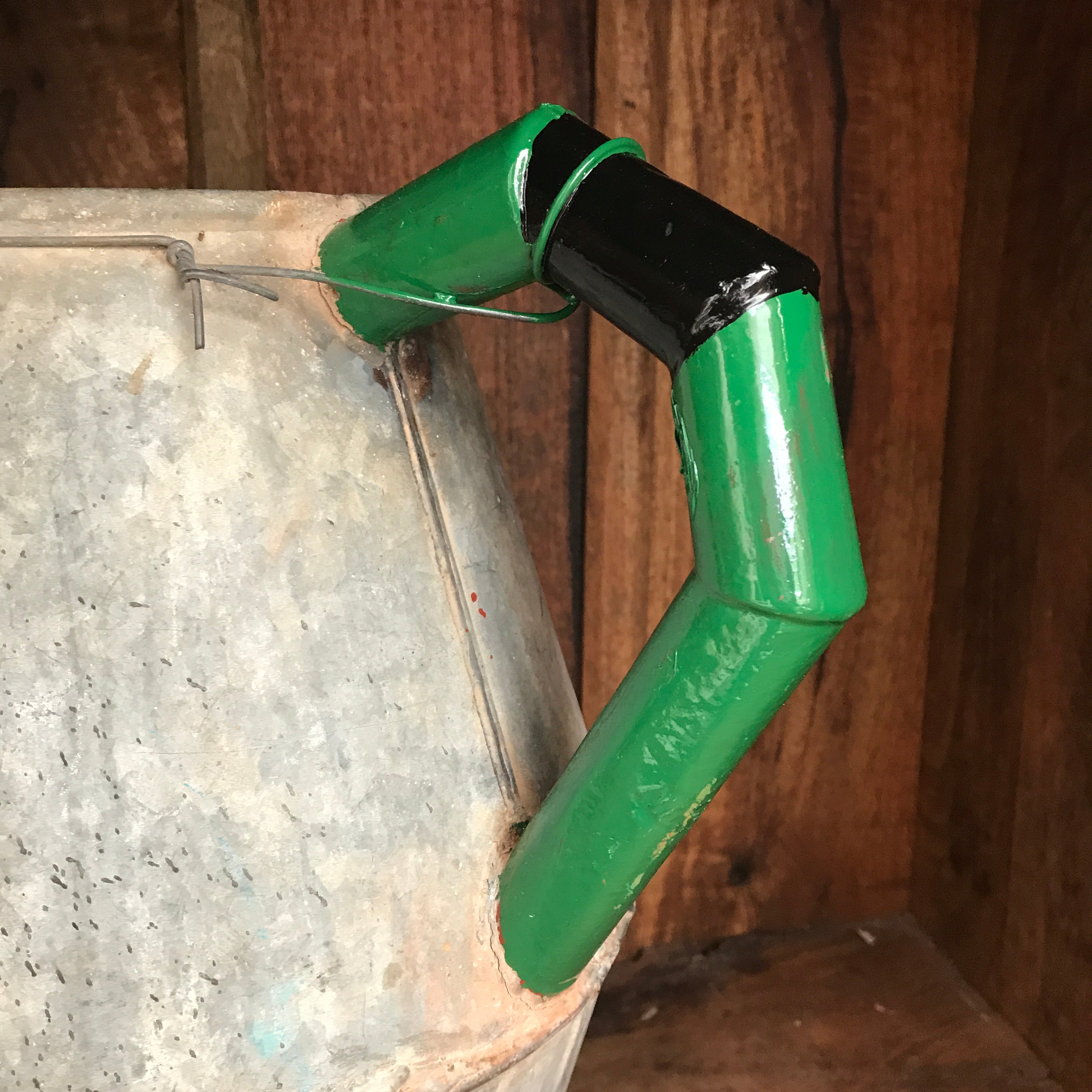 Vintage Puglian Tin Water Pitcher