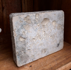 French Antique Lithographic Stone Printing Block - 2