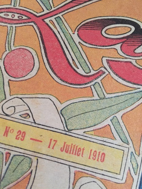 Vintage French Fashion Prints Trio