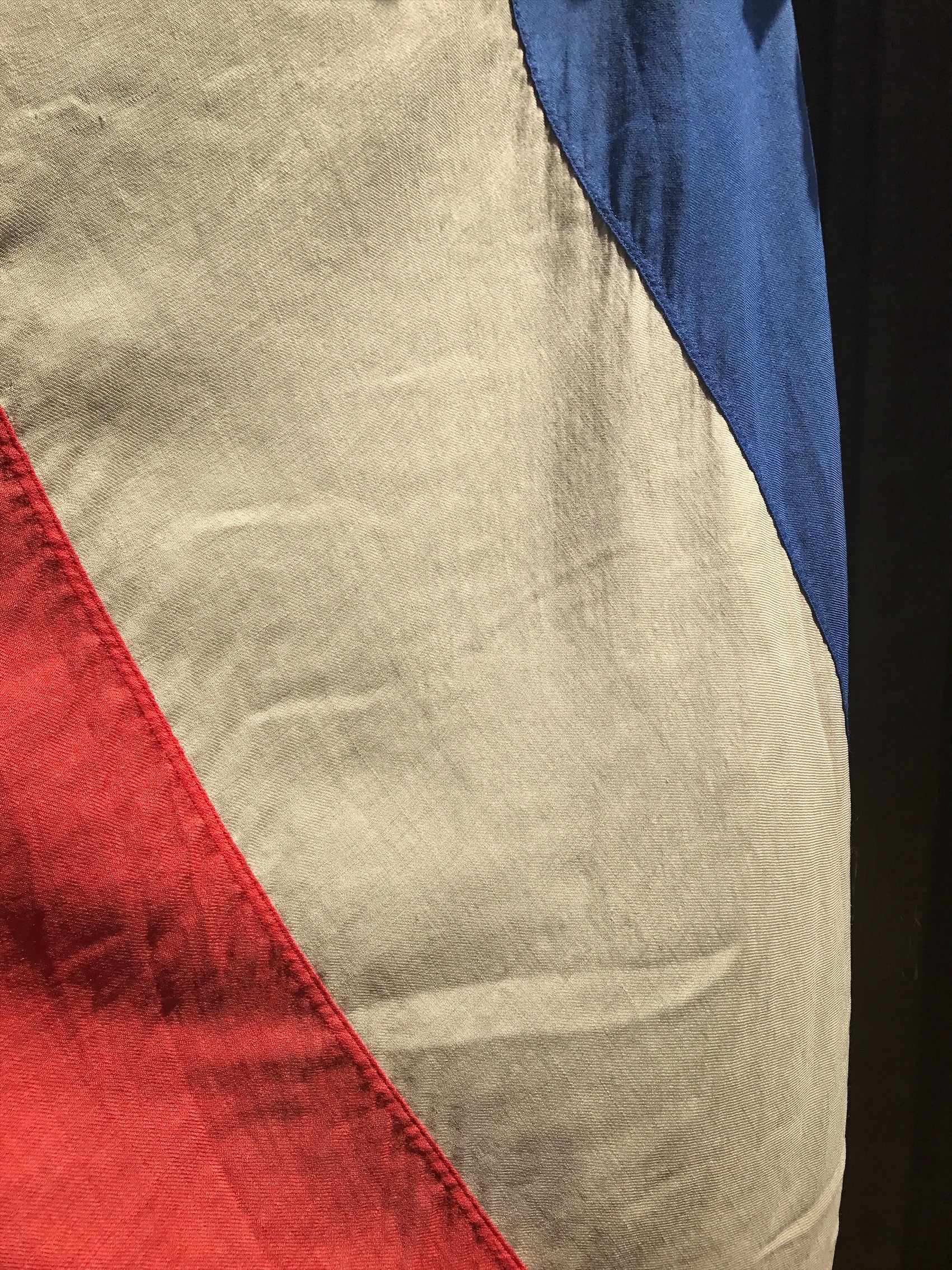 Huge 1940s French Ceremonial Flag