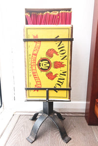 Vintage Belgian Matches and Matchbox Holder