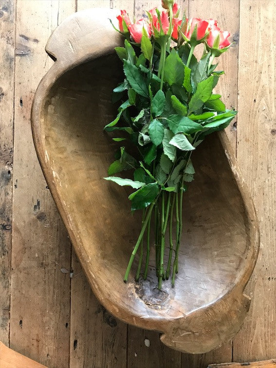 Primitive Wooden Bowl