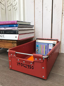 Vintage Storage Box/A4 Paper Fling Tray