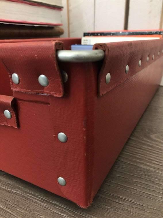 Vintage Storage Box/A4 Paper Fling Tray
