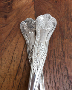 Silver-Plated Salad Servers