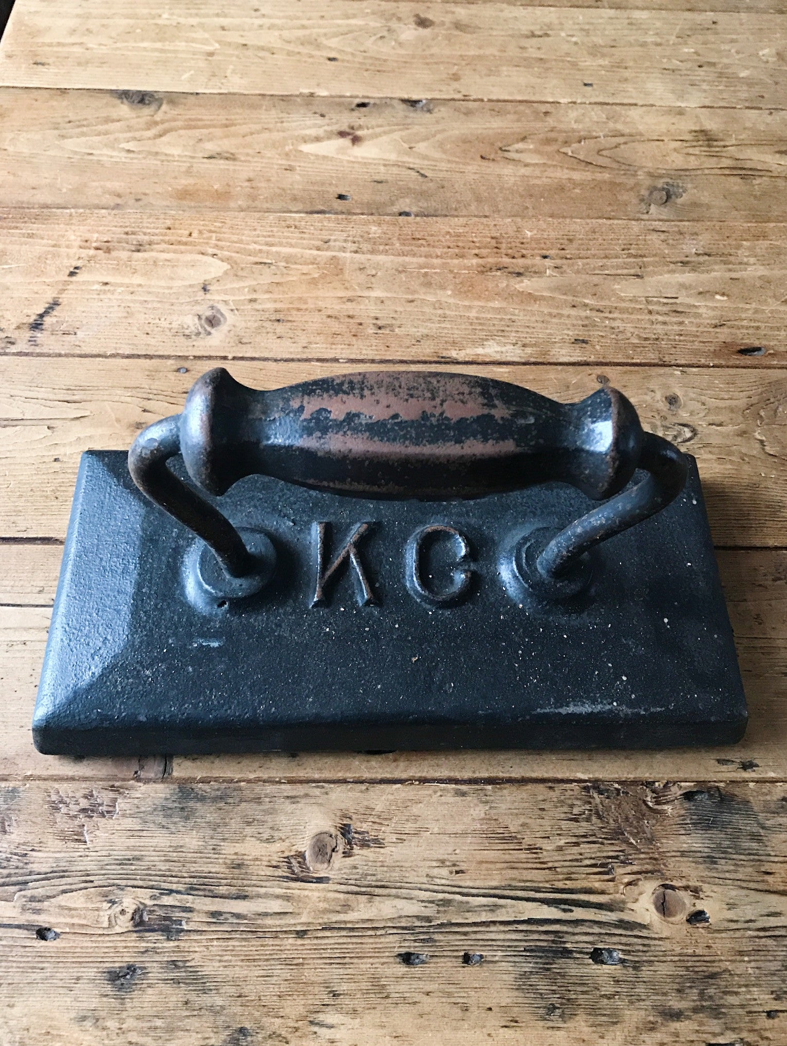 Antique Snooker Iron/Door Stop