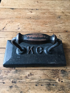 Antique Snooker Iron/Door Stop