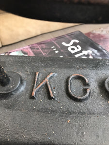 Antique Snooker Iron/Door Stop
