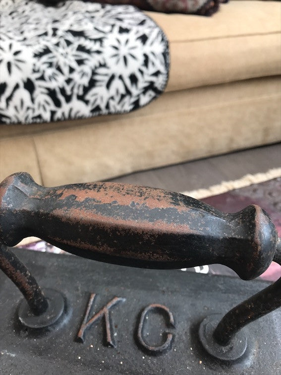 Antique Snooker Iron/Door Stop