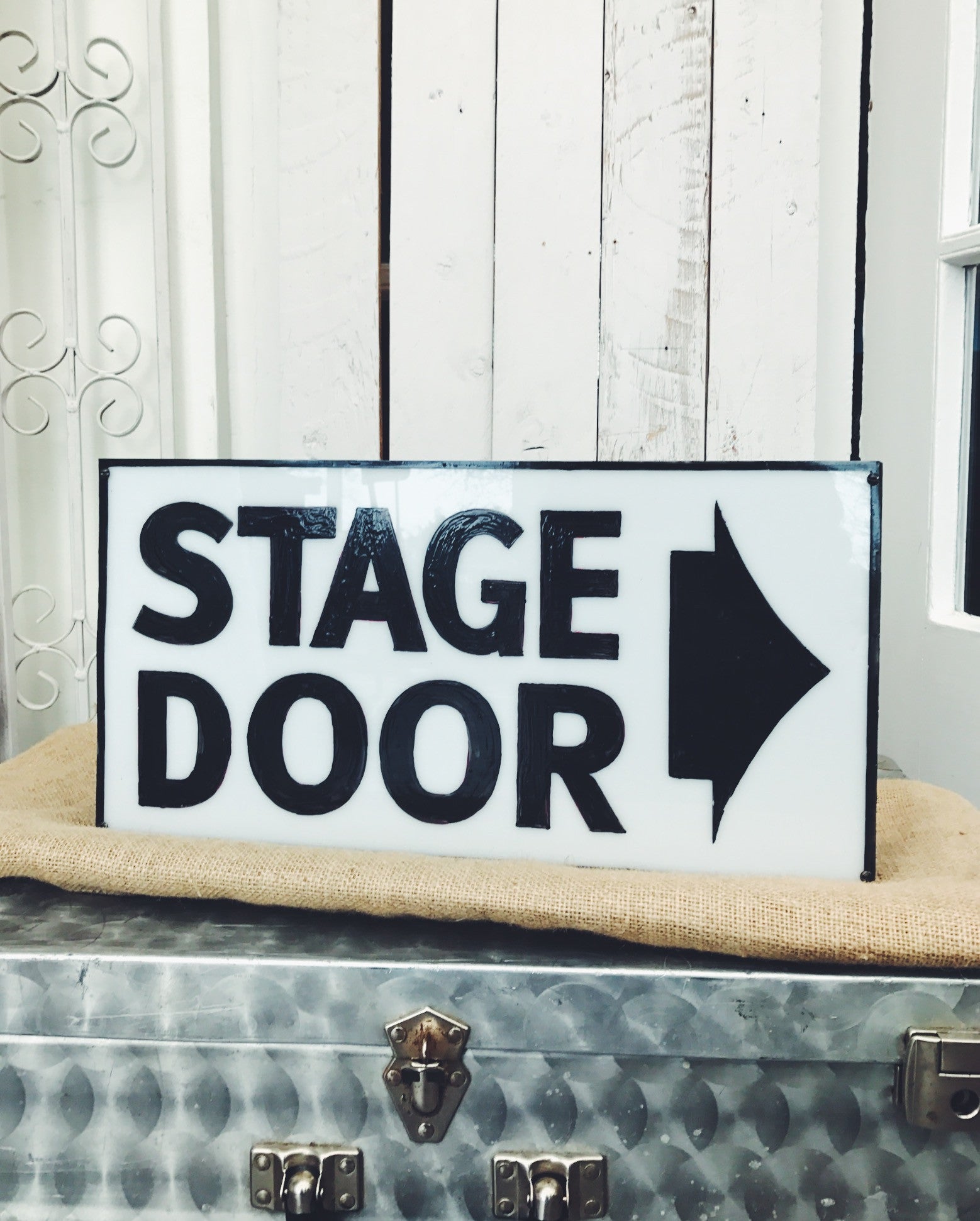 Stage Box Sign Stage Door Sign – Reclectic
