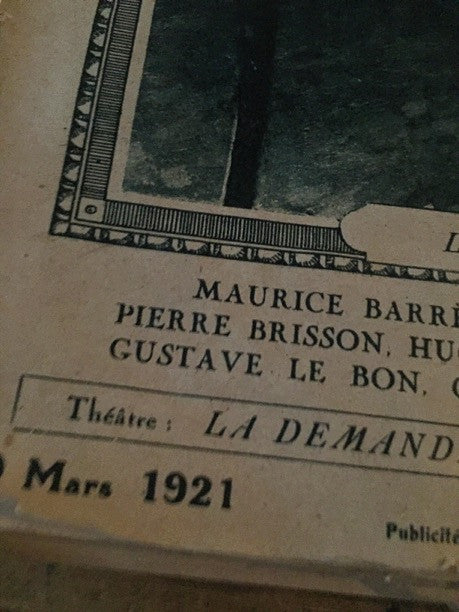Vintage French Theatre Programme Bundle