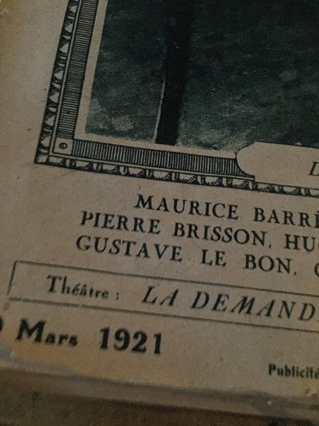 Vintage French Theatre Programme Bundle
