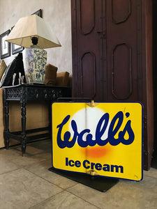 Vintage "Walls" Ice Cream Sign