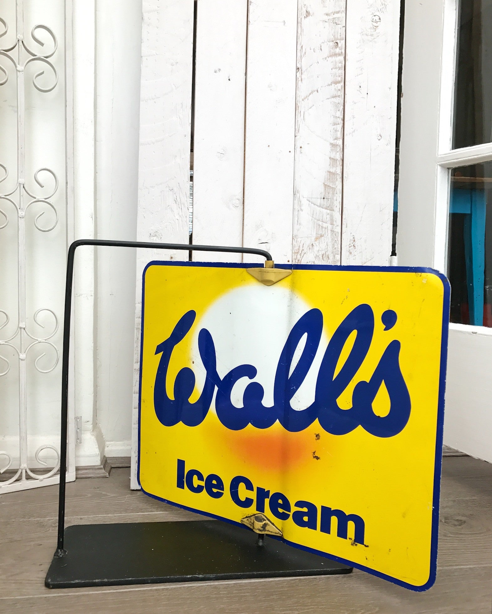 Vintage "Walls" Ice Cream Sign