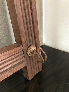 French Arts and Crafts Hat and Scarf Rack