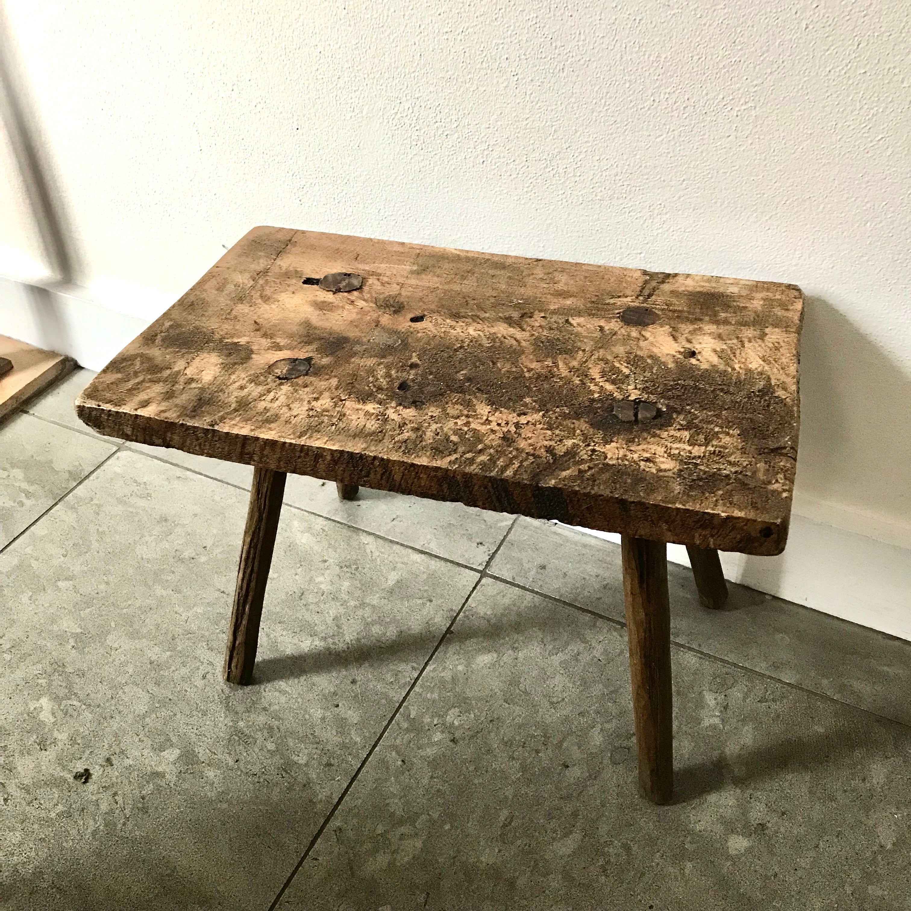Vintage Rustic Stool