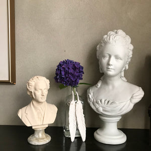 French Bisque Porcelain Bust