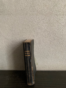 Tiny Old Leather Prayer Book
