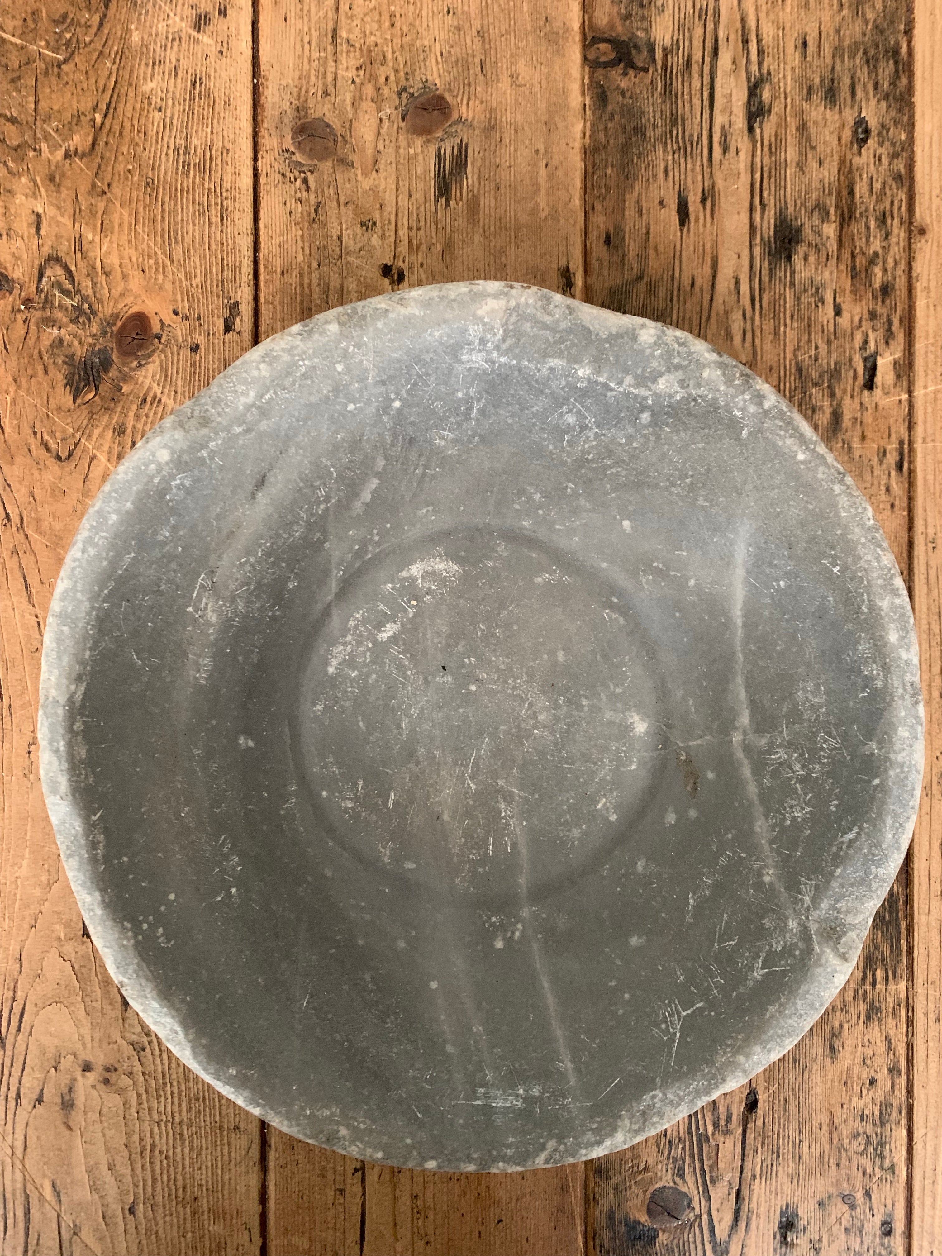 Antique Marble Stone Bowl 3
