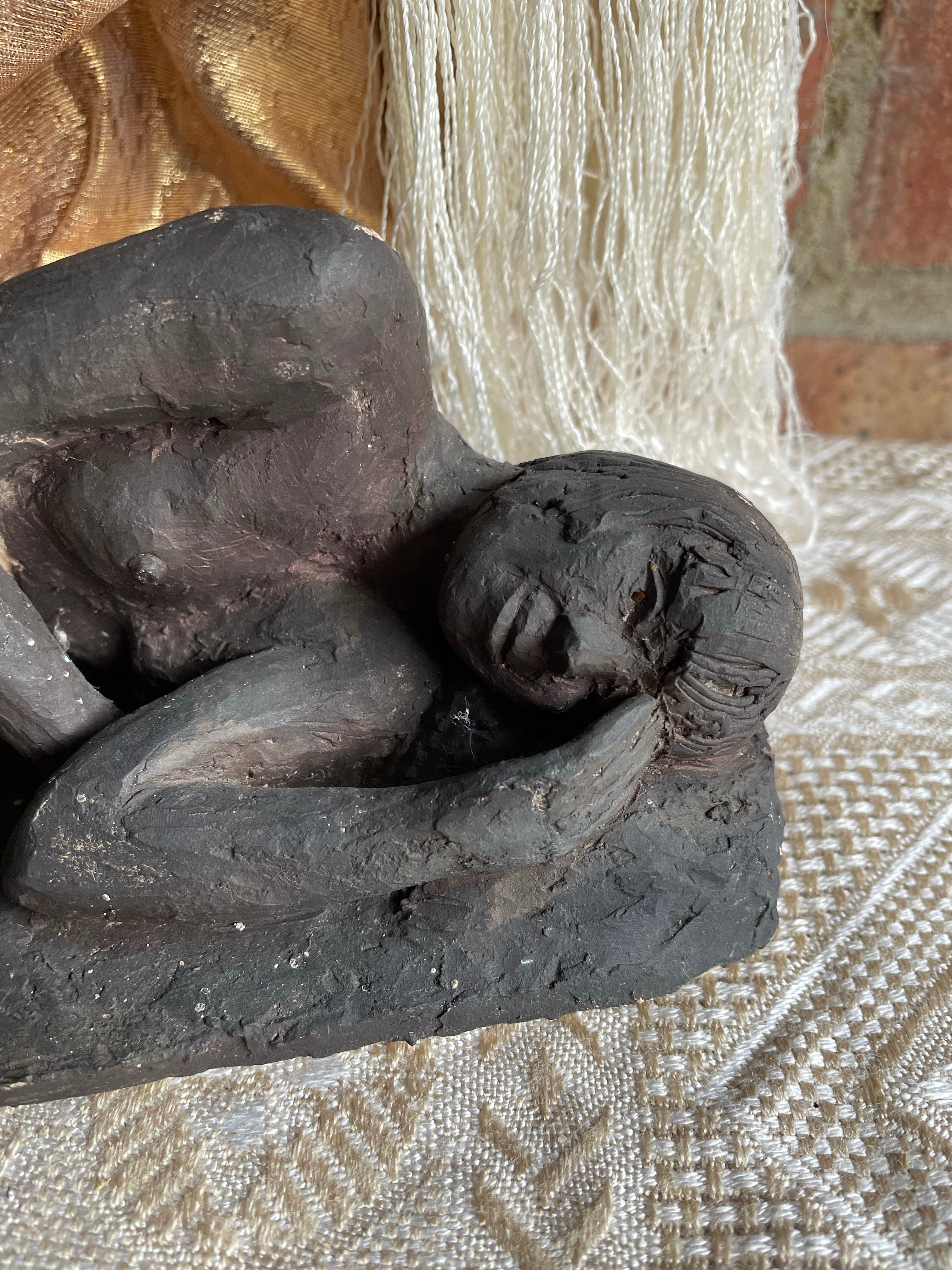 Bronzed Ceramic Sculpture