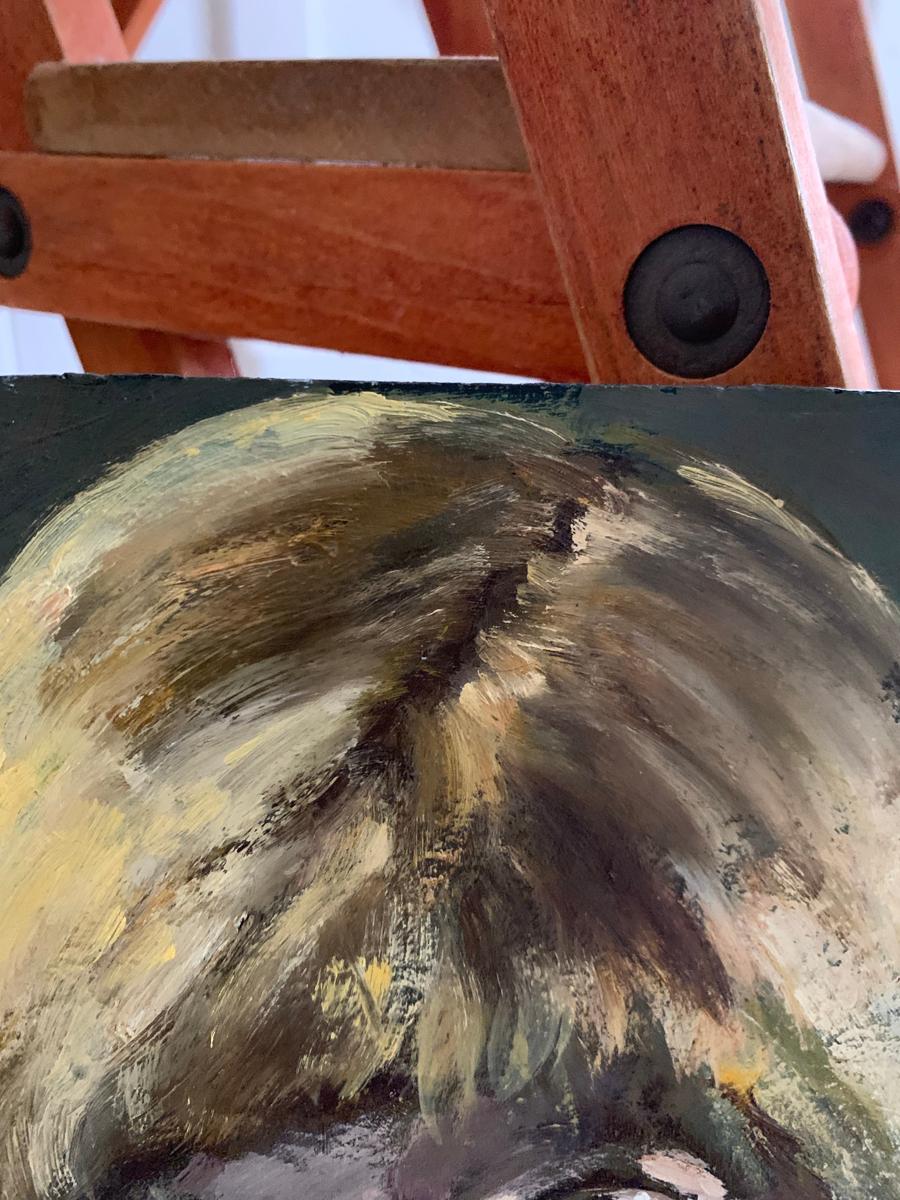 Mini Portrait - Oil on Board