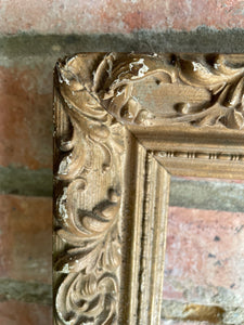 Decorative Carved Gilt Frame